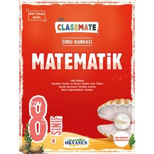 OKYANUS 8.SINIF CLASSMATE MATEMATİK SORU BANKASI