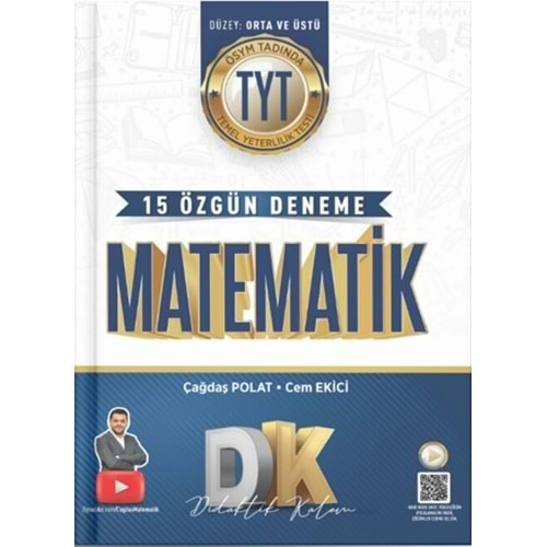 DİDAKTİK KALEM TYT MATEMATİK 15 DENEME-2025