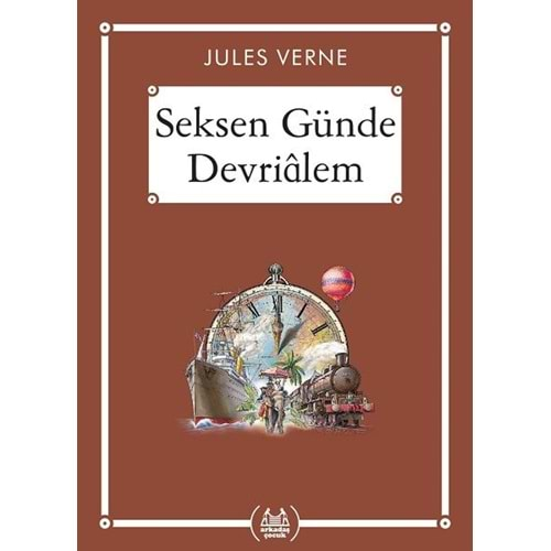 SEKSEN GÜNDE DEVRİ ALEM GÖKKUŞAĞI CEP KİTAP DİZİSİ-JULES VERNE-ARKADAŞ YAYINLARI