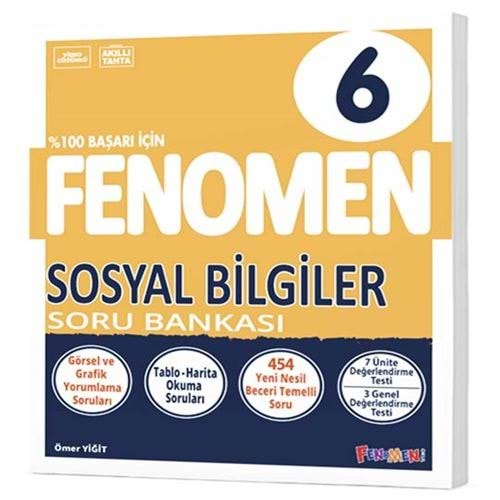 GAMA FENOMEN 6.SINIF SOSYAL BİLGİLER SORU BANKASI