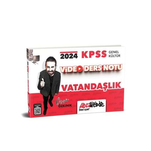 HOCAWEBDE KPSS 2024 GENEL KÜLTÜR VATANDAŞLIK VİDEO DERS NOTU