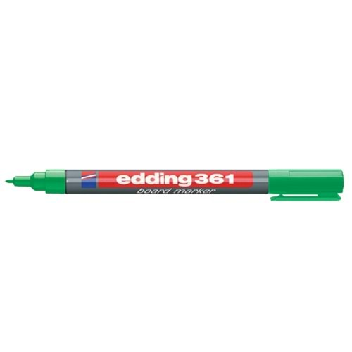 EDDİNG TAHTA KALEMİ YUVARLAK UÇLU 1 MM YEŞİL 361-ED36104