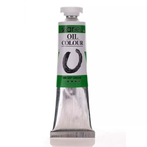 MARİES YAĞLI BOYA TÜP 50 ML SAP GREEN 568-MRMAR0054