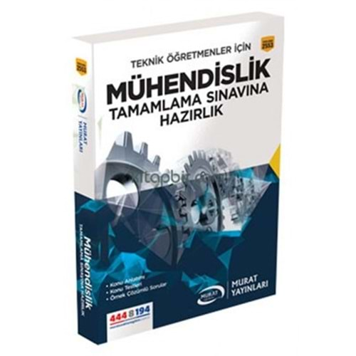 MURAT MÜHENDİSLİK TAMAMLAMA HAZIRLIK KİTABI 2016 2553