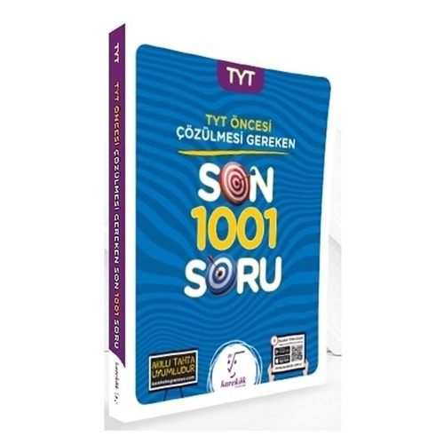 KAREKÖK TYT ÖNCESİ ÇÖZÜLMESİ GEREKEN SON 1001 SORU