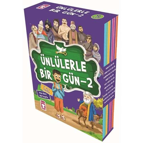 ÜNLÜLERLE BİR GÜN 2 SETİ(10 KİTAP TAKIM)-MUSTAFA ORAKÇI-TİMAŞ YAYINLARI