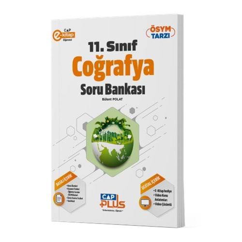 ÇAP 11.SINIF COĞRAFYA ANADOLU PLUS SORU BANKASI-2024