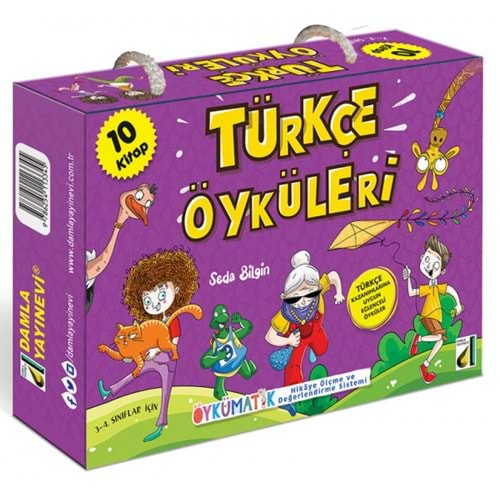 TÜRKÇE ÖYKÜLERİ (10 KİTAP TAKIM)-SEDA BİLGİN-DAMLA YAYINEVİ