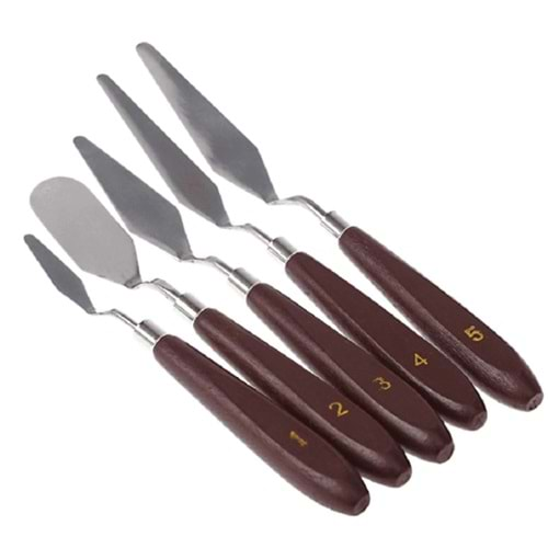 RİCH SPATULA SETİ METAL 5 Lİ 11246