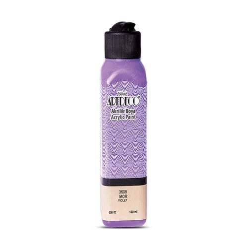 ARTDECO AKRİLİK BOYA 140 ML MOR-070R-3608