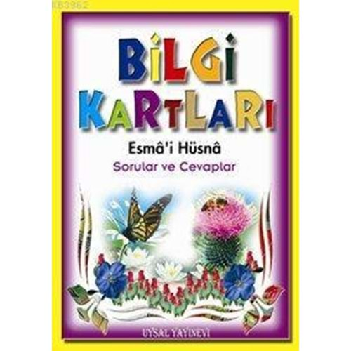 BİLGİ KARTLARI-ESMAİ HÜSNA-UYSAL YAYINEVİ