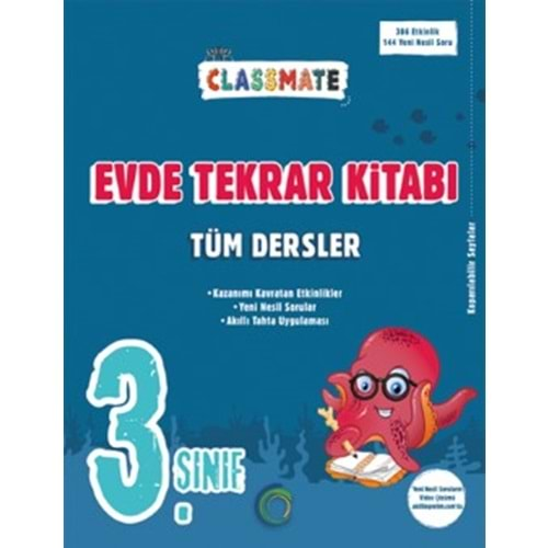 OKYANUS 3.SINIF CLASSMATE TÜM DERSLER EVDE TEKRAR KİTABI