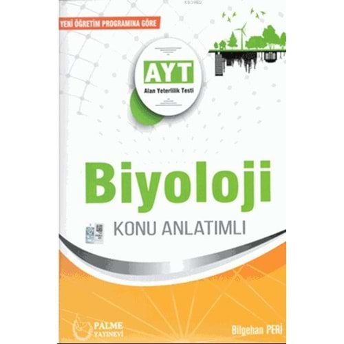 PALME AYT BİYOLOJİ KONU ANLATIMLI KİTABI