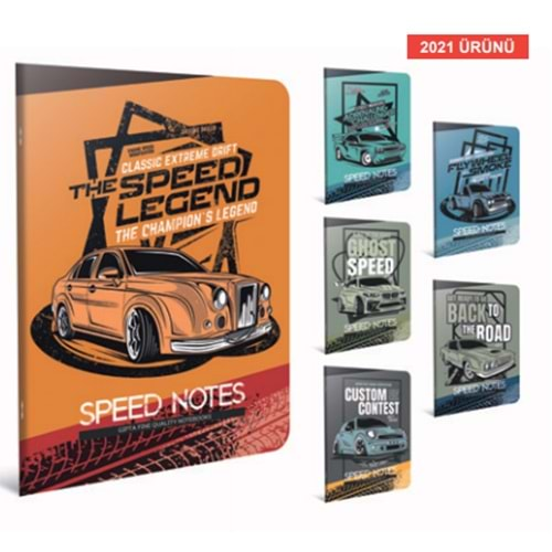 GIPTA SPEED NOTES TEL DKŞ.PP KAPAK DEFTER A4 80 YP.ÇİZGİLİ-5591