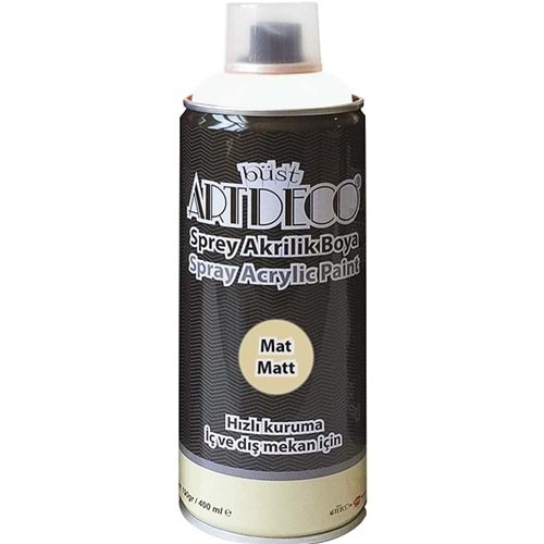 ARTDECO AKRİLLİK SPREY BOYA 400 ML MAT BEYAZ M060