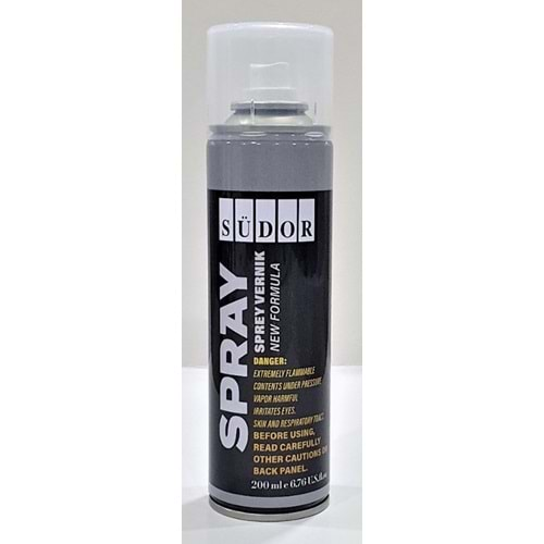 SÜDOR SPREY BOYA VERNİK 200 ML-SPR140