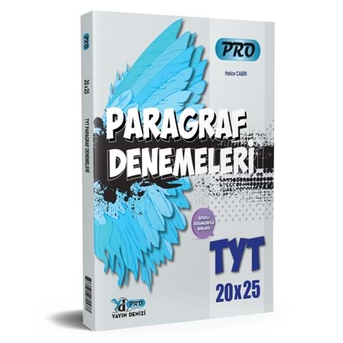 YAYIN DENİZİ PRO TYT PARAGRAF 20X25 DENEMELERİ-2024