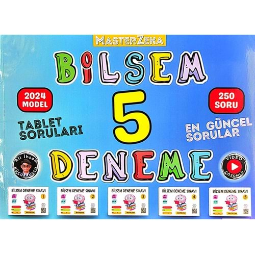 MASTER ZEKA TÜM SINIFLAR İÇİN BİLSEM 5 DENEME