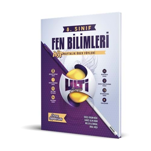 BES 8.SINIF LGS FEN BİLİMLERİ ULTİ SERİSİ HAFTALIK ÖDEV FÖYLERİ-2024