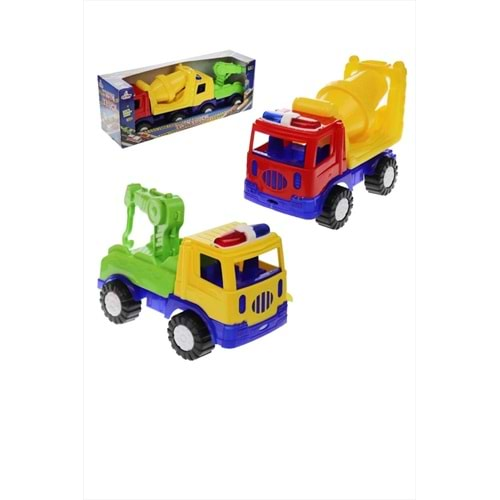 ÇLK TOYS VİNÇ VE MİKSER 2 Lİ SET-ÇLK-368