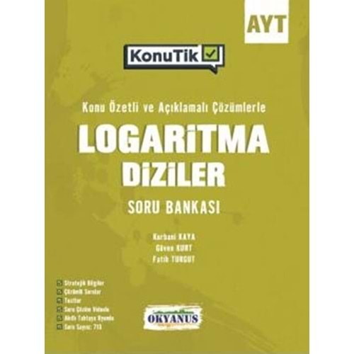 OKYANUS AYT KonuTik LOGARİTMA DİZİLER SORU BANKASI