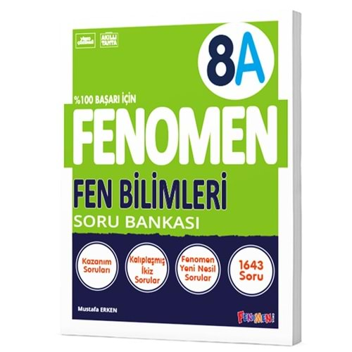 GAMA FENOMEN 8.SINIF FEN BİLİMLERİ A SORU BANKASI