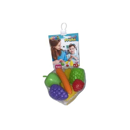 ADEN TOYS 7 PARÇA MEYVE SEPETİ-ADN-3130