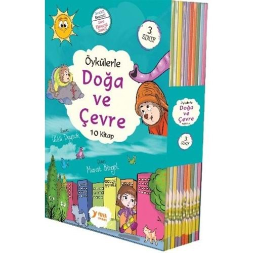 YUVA 3.SINIF ÖYKÜLERLE DOĞA VE ÇEVRE 10 KİTAP TAKIM