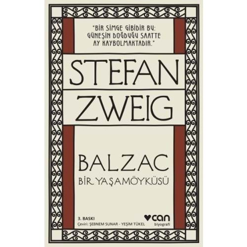 BALZAC-STEFAN ZWEIG-CAN YAYINLARI