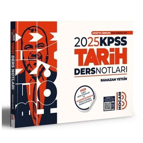 BENİM HOCAM KPSS TARİH DERS NOTLARI-2025