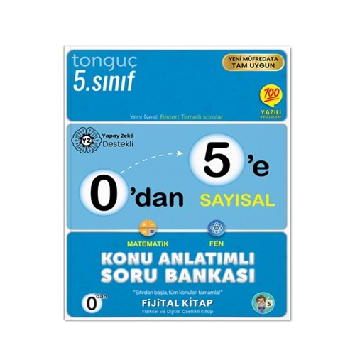 TONGUÇ 5.SINIF 0 DAN 5 E SAYISAL KONU ANLATIMLI SORU BANKASI