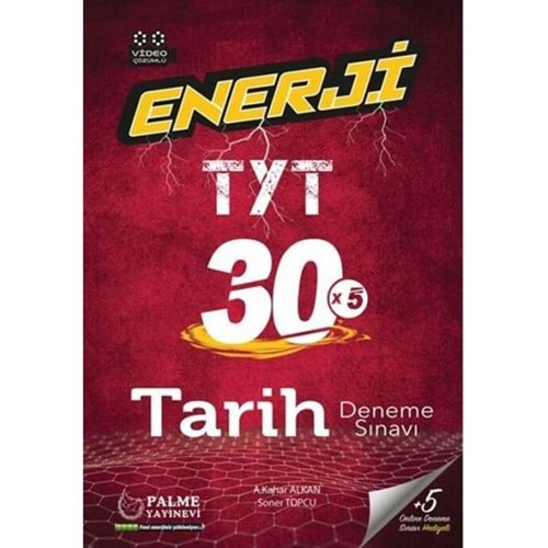 PALME TYT ENERJİ TARİH 30 DENEME SINAVI