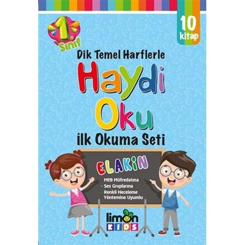 HAYDİ OKU 1.SINIF İLK OKUMA SETİ 10 CİLT TAKIM-LİMON KİDS