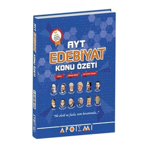 APOTEMİ AYT EDEBİYAT KONU ÖZETİ-2025