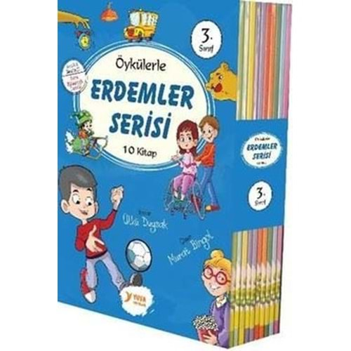 YUVA 3.SINIF ÖYKÜLERLE ERDEMLERLER SERİSİ-10 KİTAP