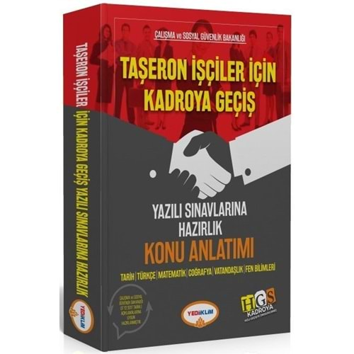 YEDİİKLİM TAŞERON İŞÇİ İÇİN KADROYA GEÇİŞ KİTABI