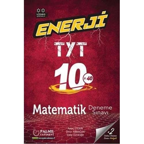 PALME TYT ENERJİ MATEMATİK 10*40 DENEME SINAVI