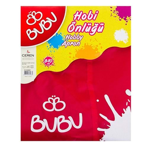 BUBU BOYAMA ÖNLÜĞÜ 8-10 YAŞ SU GEÇİRMEZ-BUBU00007