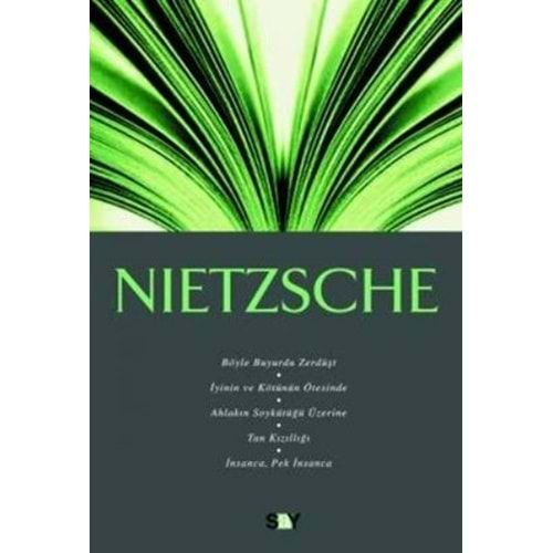 FİKİR MİMARLARI DİZİSİ-7 NIETZSCHE-SAY