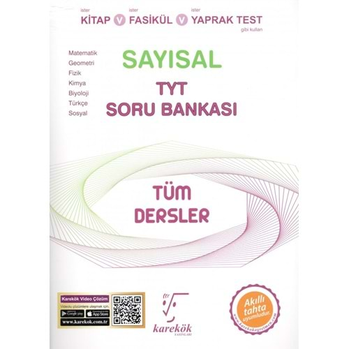 KAREKÖK TYT SAYISAL TÜM DERSLER SORU BANKASI