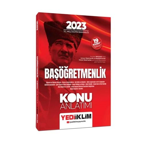 YEDİİKLİM 2023 T.C.MİLLİ EĞİTİM BAKANLIĞI BAŞÖĞRETMENLİK KONU ANLATIMI