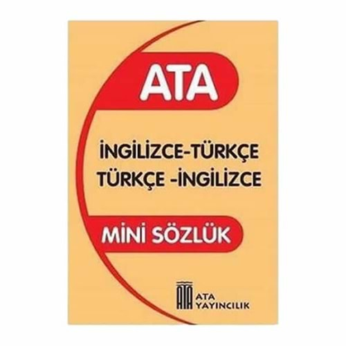 ATA MİNİ İNGİLİZCE SÖZLÜK (PLASTİK KAPAK)