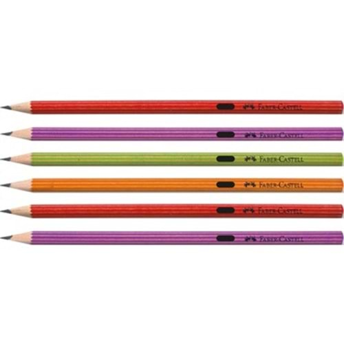 FABER CASTELL PASTEL RENK KURŞUN KALEM 2B