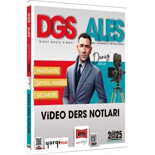 YARGI DGS-ALES MATEMATİK SAYISAL MANTIK GEOMETRİ VİDEO DERS NOTLARI-2025