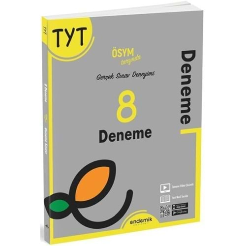 ENDEMİK TYT 8 DENEME SINAVI