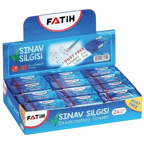 FATİH 2B SINAV SİLGİSİ MAVİ-FS24/M