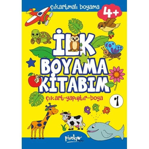 İLK BOYAMA KİTABIM-1(4+YAŞ)-BUÇE DAYI-PİNOKYO YAYINLARI