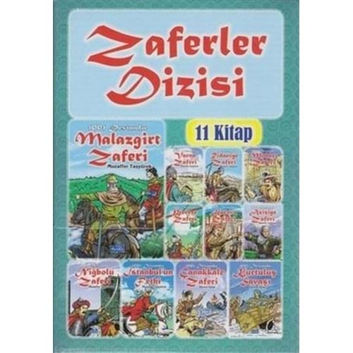 ZAFERLER DİZİSİ 11 KİTAP TAKIM-MUZAFFER TAŞYÜREK-PIRILTI YAYINCILIK