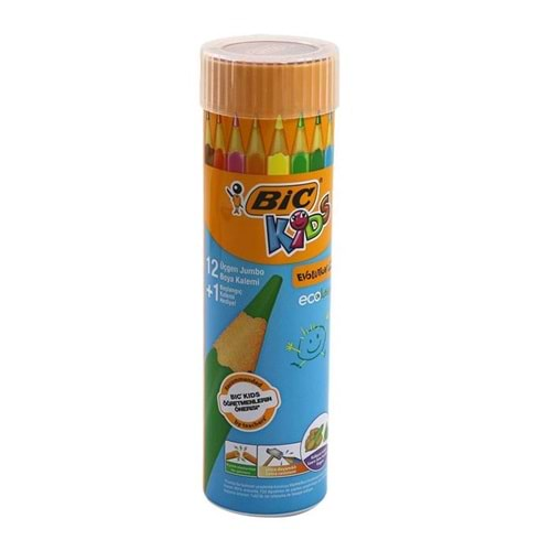 BİC EVOLUTİON ÜÇGEN JUMBO METAL TÜP 12+1 KURU BOYA-958192