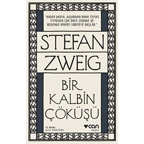 BİR KALBİN ÇÖKÜŞÜ-STEFAN ZWEİG-CAN YAYINLARI